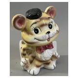 Relpo Ceramic Tiger Planter, Model A-1881 VTG