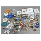 Collection of Canadian Labor Union Enamel Lapel