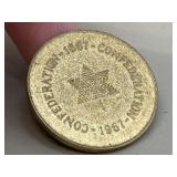 1867ï¿½1967 Canada Centennial Brass Token