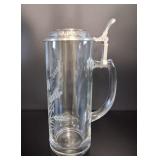 Glass Beer Stein