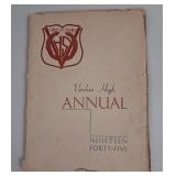 1945 Verdun High School Annual Yearbook