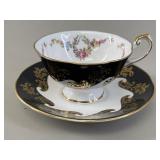 Queenï¿½s 'Emperor' Teacup & Saucer Set