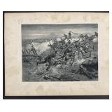 1890 Gilbert Gaul ï¿½Taking The Rempartsï¿½