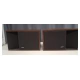 Pair of Vintage Bose 201 Series II Speakers