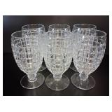 Imperial Glass Monticello Goblets - Set of 6