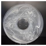 1930's Art Deco Val St Lambert Glass Platter