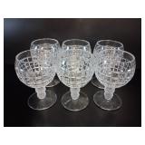 Imperial Glass Monticello Goblets - Set of 6