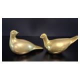 MCM Brass Dove Pair