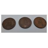 1953 Canadian Queen Elizabeth Cornation Medals