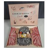 Davtex Kitch-n-Queen 1950s Salad Service Set