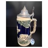 Bavarian Stoneware Stein, Late 20th C.,