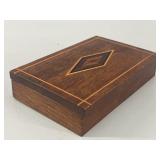 Inlaid Wooden Marquetry Box