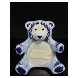 Delfts Holland Ceramic Teddy Bear Frame