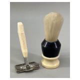 Ever-Ready Shaving Brush & Safety Razor VTG