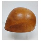Antique Wooden Millinery Hat Block
