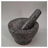 Granite Mortar & Pestle vtg