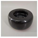 MCM Black Granite Stone Ashtray