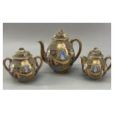 Japanese Mikado Handpainted Porcelain Tea Set
