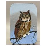 Mid-Century de Passillï¿½-Sylvestre Enamel Plaque