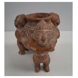 Pre-Columbian Costa Rican Caryatid Terracotta