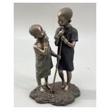 Young Friends Sculpture by Zawadi