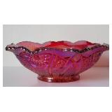 Carnival glass Indiana Heirloom iridescent s