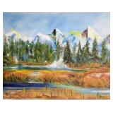 Gervais, Spring Laurentian Oil Landscape