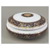 T. Limoges Bacchus Porcelain Covered Box