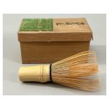 Japanese Bamboo Yamato Chasen Tea Whisk with Box