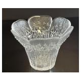 Finnish Art Glass Vase  Lasisepat Mantsala