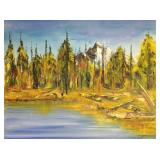 Cï¿½cile Gervais Fall Laurentian Landscape