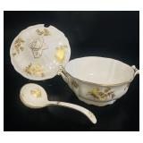 Hammersley Golden Thistle Soup Tureen Soup