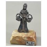 Ben-Zion Sterling Silver Miniature Sculpture