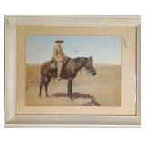 The Bugler Lithograph, Paul Wickson 1901