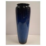 MCM  Cobalt Blue Ceramic Vase vtg