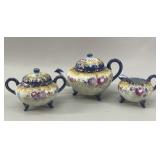 Royal Nippon Hand-painted Tea Set with floral