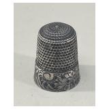 Antique Sterling Silver Thimble