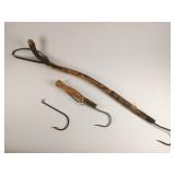 Vintage Fishing and Gaff Hook Lot