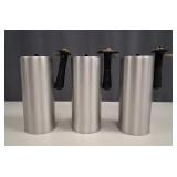 1970's Lightolier Brush Aluminum Track Light Heads