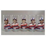 1984 Montreal Expos Provigo Drinking Glasses (