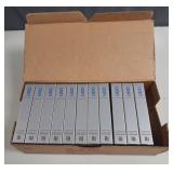 Toshiba L-830 Betamax Video Cassettes Boxed Lot