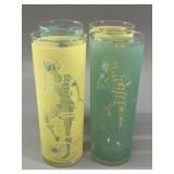 Canadian Dominion Highball Glasses Set of 4