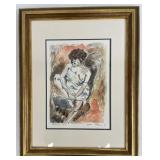 Mixed Media After Pascin II by Amie, 1992
