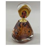 Murano Style Art Glass Perfume Bottle