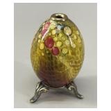 Meiji Period Japanese Ginbari Cloisonnï¿½ Egg