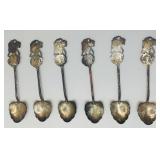 VTG Indonesian Wayang Shadow Puppet Spoons