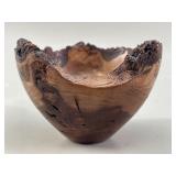 F.W. Spates Hand-Turned Live-Edge Cherry Bowl