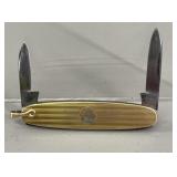 Vintage Miller Bros 9K Gold Cased Pocket Knife
