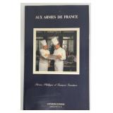 1988 Aux Armes De France Restaurant Menu