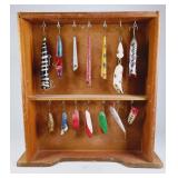 Hand-Painted Folk Art Wood Fishing Lures